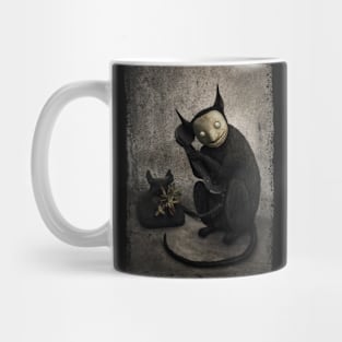 Spooky cat Mug